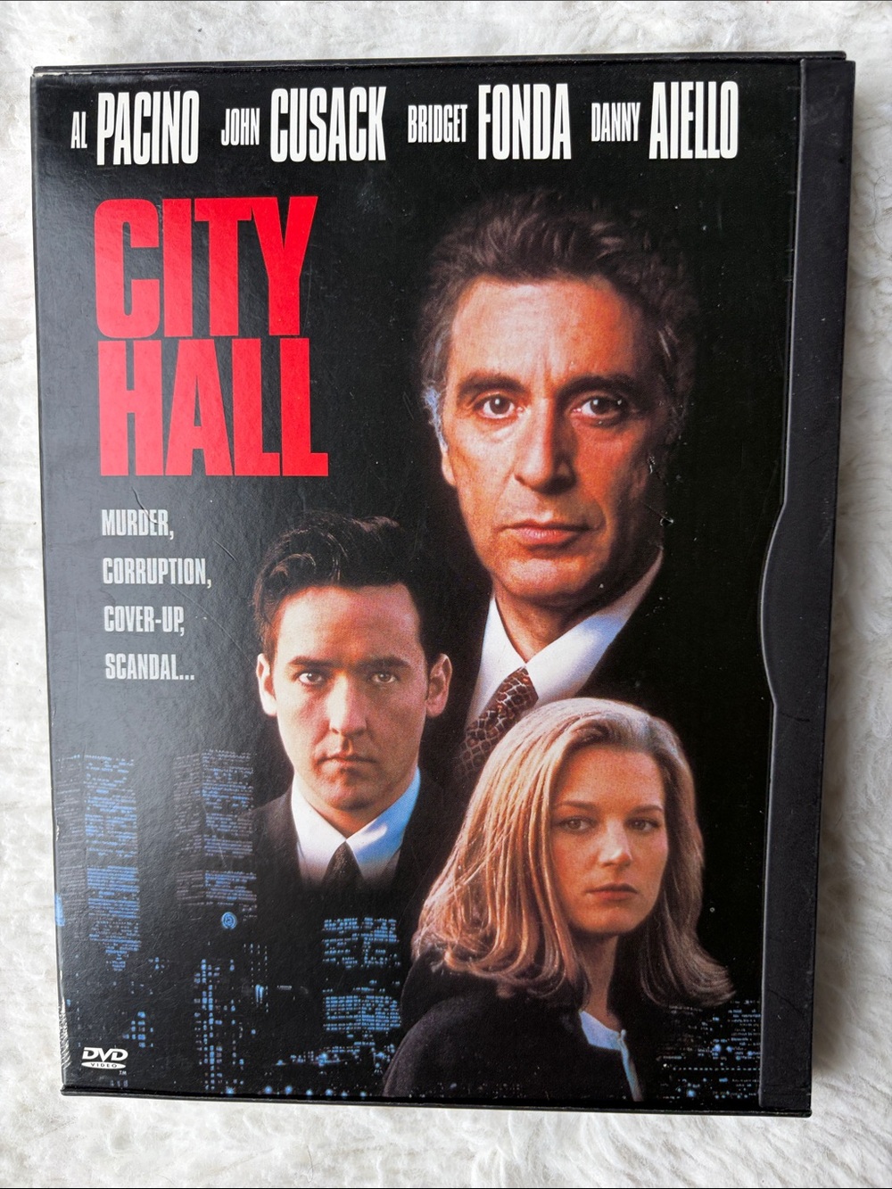 City Hall (DVD) - Black & Red Movie Sleeve